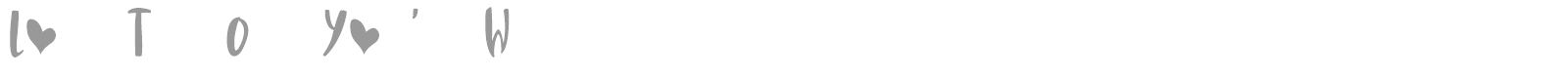 Love The One You're With font preview